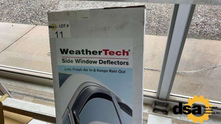 Weather Tech Unused  Wind Deflector