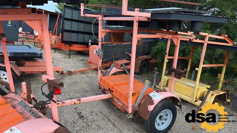 2007 National Arrowboard, Trailer Mounted,