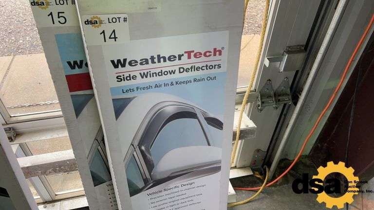 Weather Tech Unused  Wind Deflector