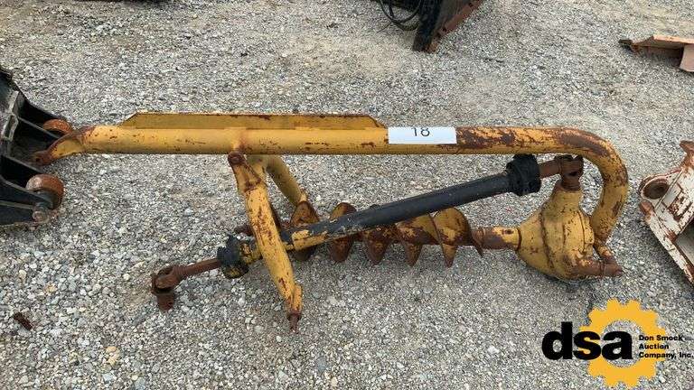 Auger Attachment for 3 Point Hitch Tractor,