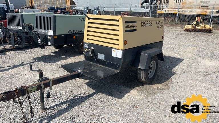 2006 Atlas Copco XAS 97JD Air Compressor,