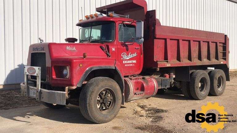 1995 Mack RB690S Dump Truck, - Don Smock Auction Company