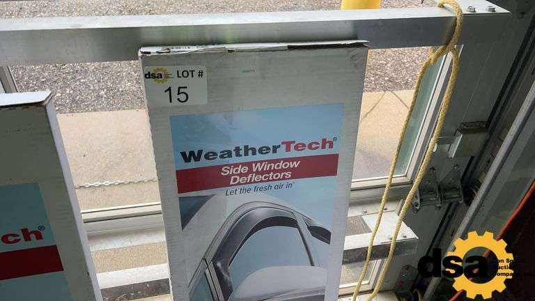 Weather Tech Unused  Wind Deflector