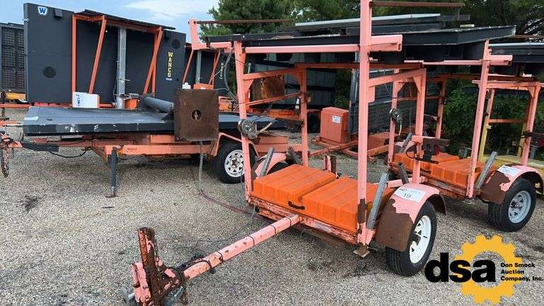 2007 National Arrowboard, Trailer Mounted,