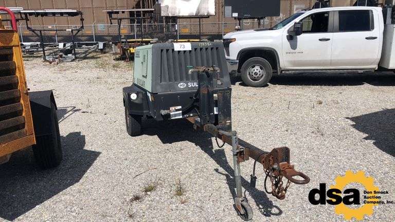 Sullar Rd 2000 2000 Sullair 185D Air Compressor, - Don Smock Auction Company