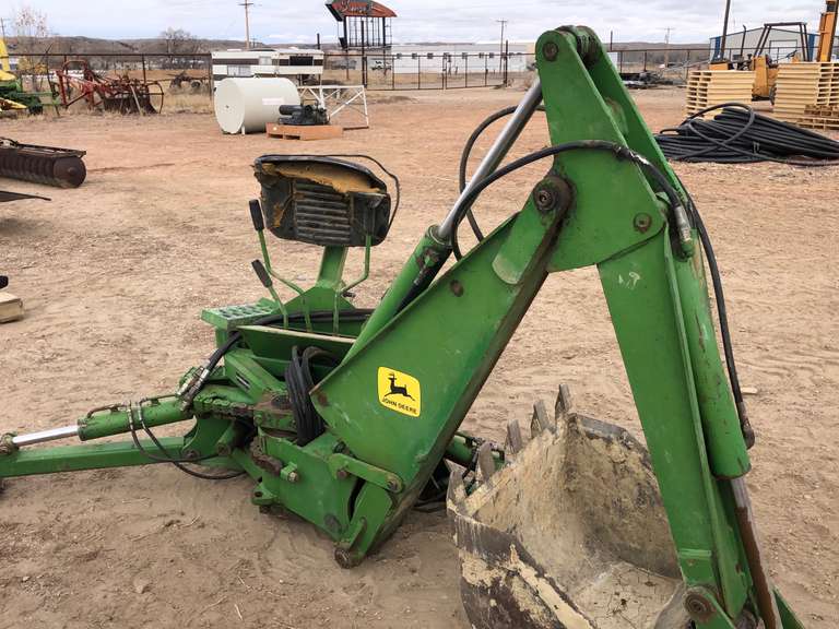 John Deere 3 Point Backhoe Smith Sales Co. Auctioneers