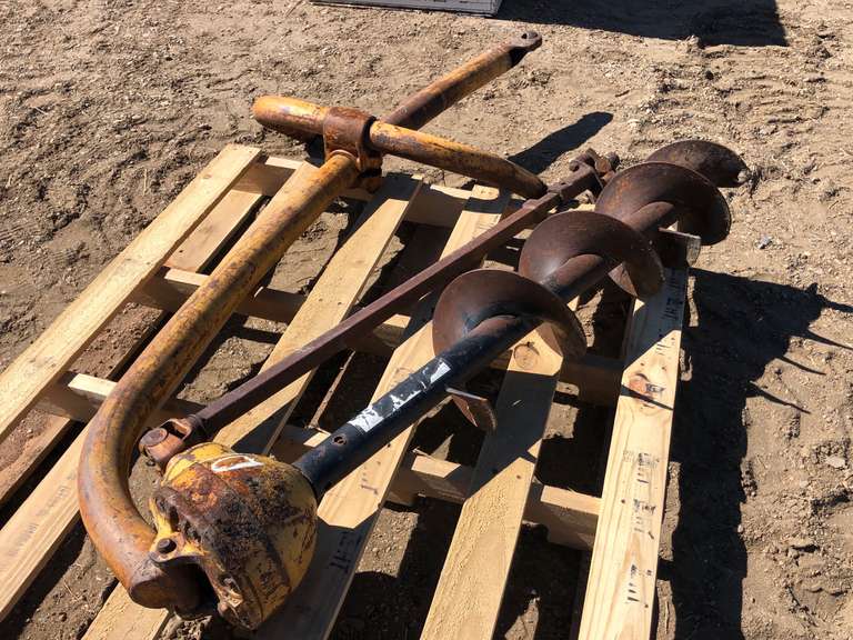 3 Point Post Hole Digger Smith Sales Co. Auctioneers