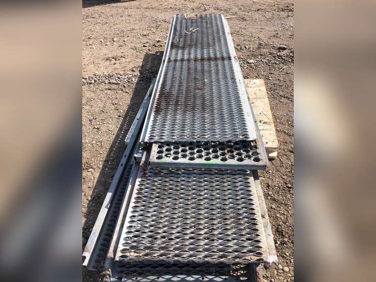 Expanded Metal Cat Walk Smith Sales Co. Auctioneers