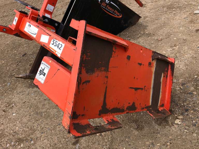 Silt Fence Skid Steer Attachment Smith Sales Co. Auctioneers