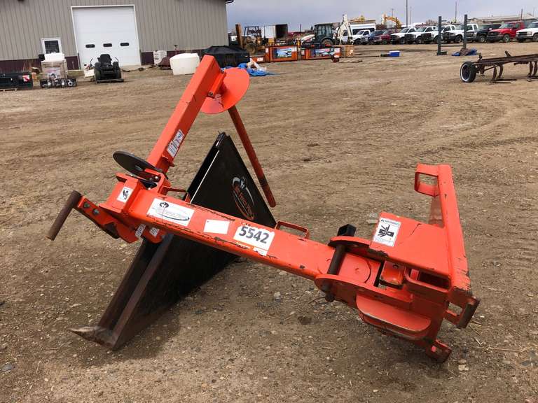 Silt Fence Skid Steer Attachment Smith Sales Co. Auctioneers