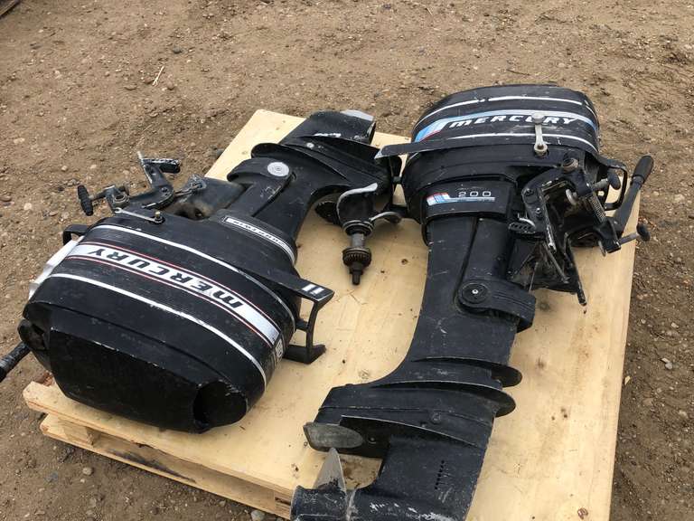 Mercury boat motors Smith Sales Co. Auctioneers