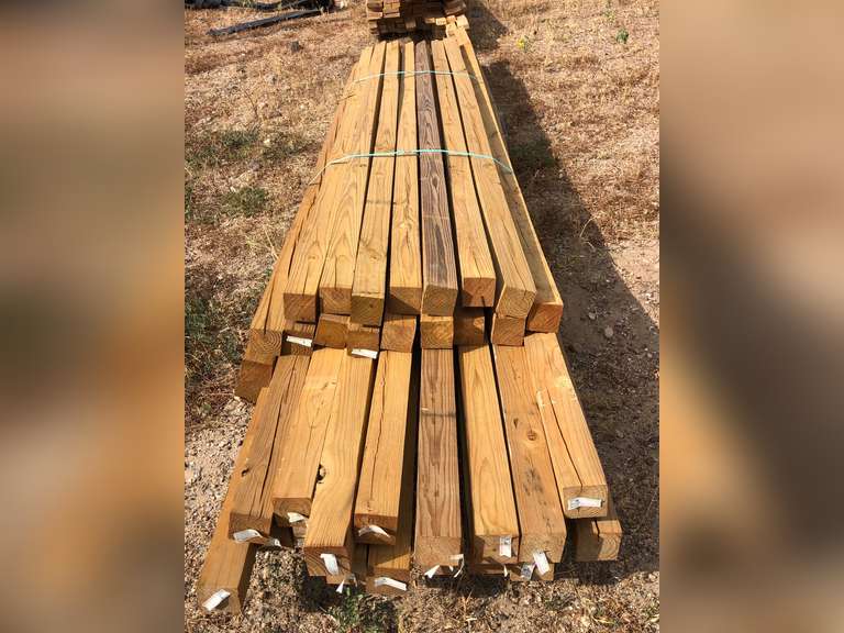 Treated 4x 4 posts Smith Sales Co. Auctioneers