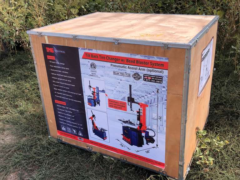 TMG TC28 Tire Changer Smith Sales Co. Auctioneers