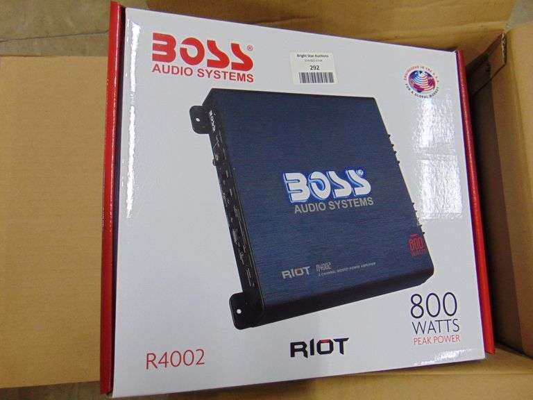 New! Boss 2 Channel Mosfet Power Amp Bright Star Real Estate Services
