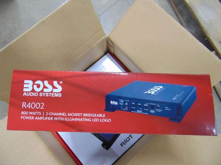 New! Boss 2 Channel Mosfet Power Amp Bright Star Real Estate Services