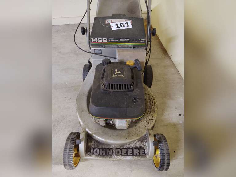 Vintage John Deere 14SB lawn mower South Auction