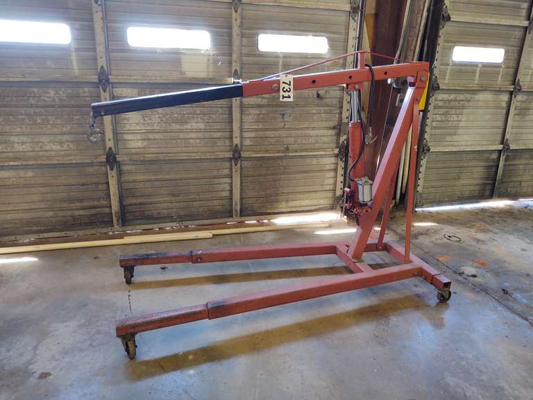 ATD 2ton pneumatic engine hoist South Auction
