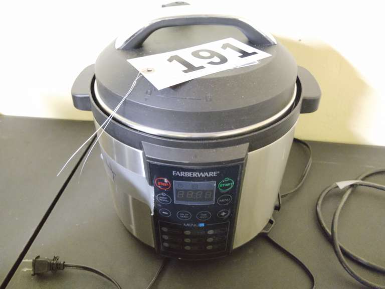 Farberware electric pressure cooker South Auction