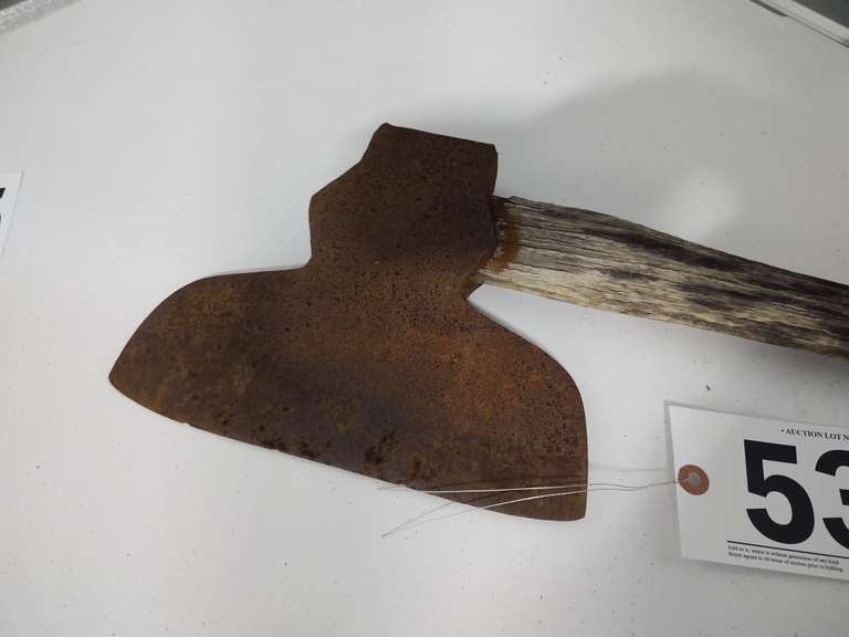 Antique broadhead axe South Auction