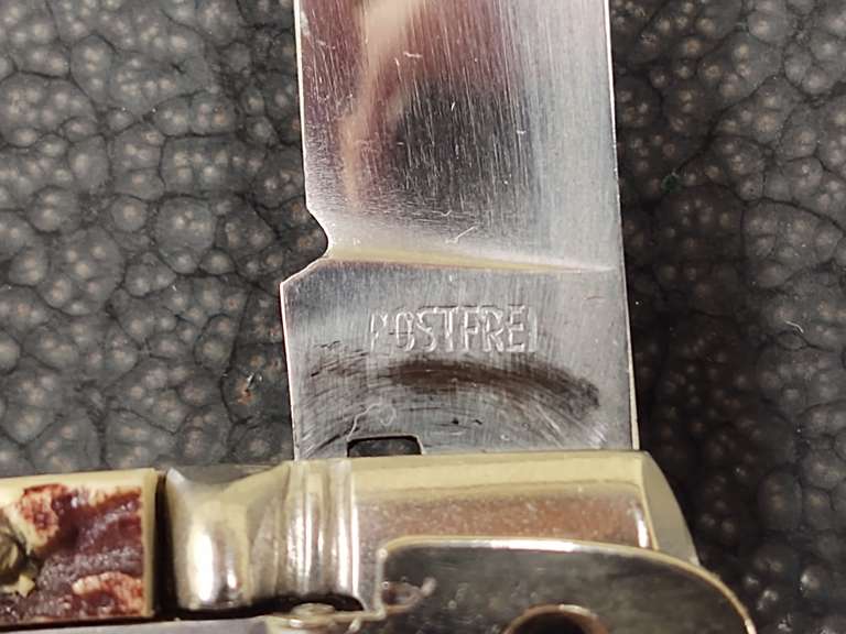 Vintage Rostfrei push lever knife - South Auction