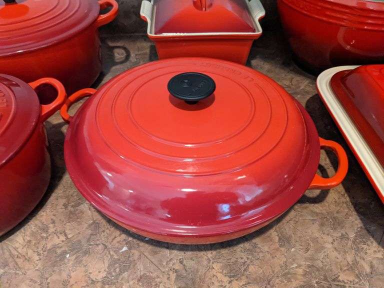 10 Piece Le Creuset Cookware Set South Auction