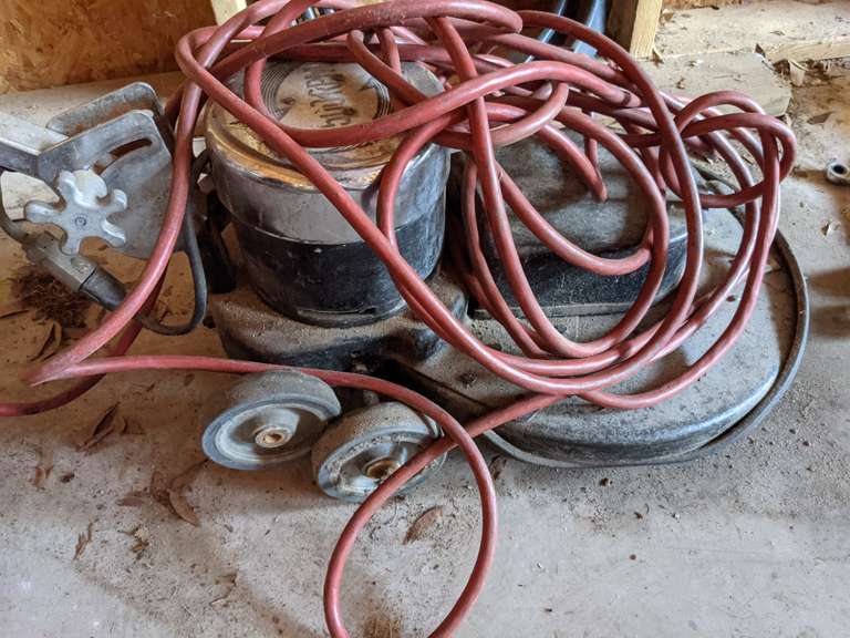 Vintage ThoroMatic floor buffer South Auction