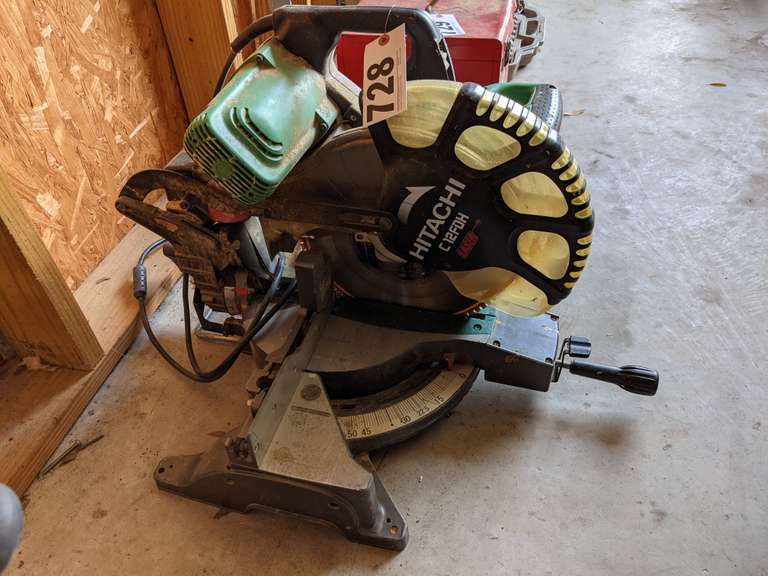 Hitachi C12FDH mitre saw South Auction