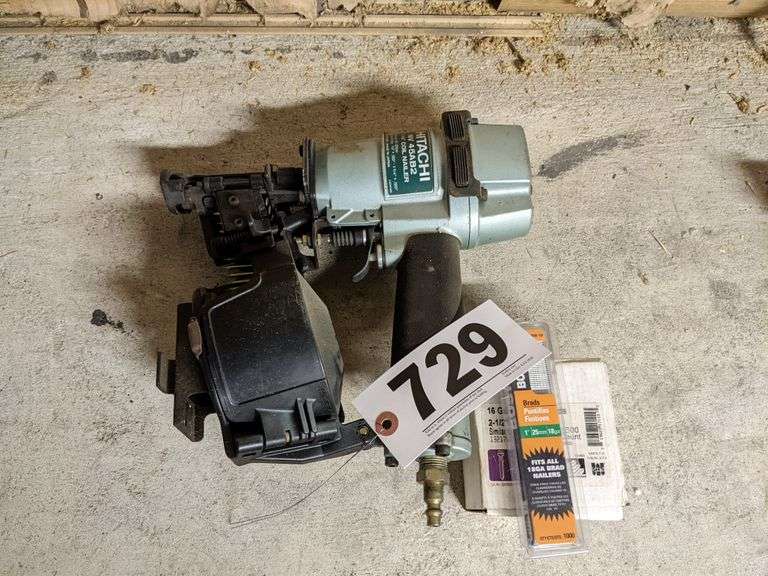 Hitachi NV45AB2 pneumatic nail gun South Auction