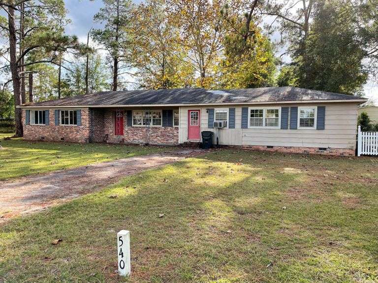 540 Soloman Street Swainsboro, GA South Auction