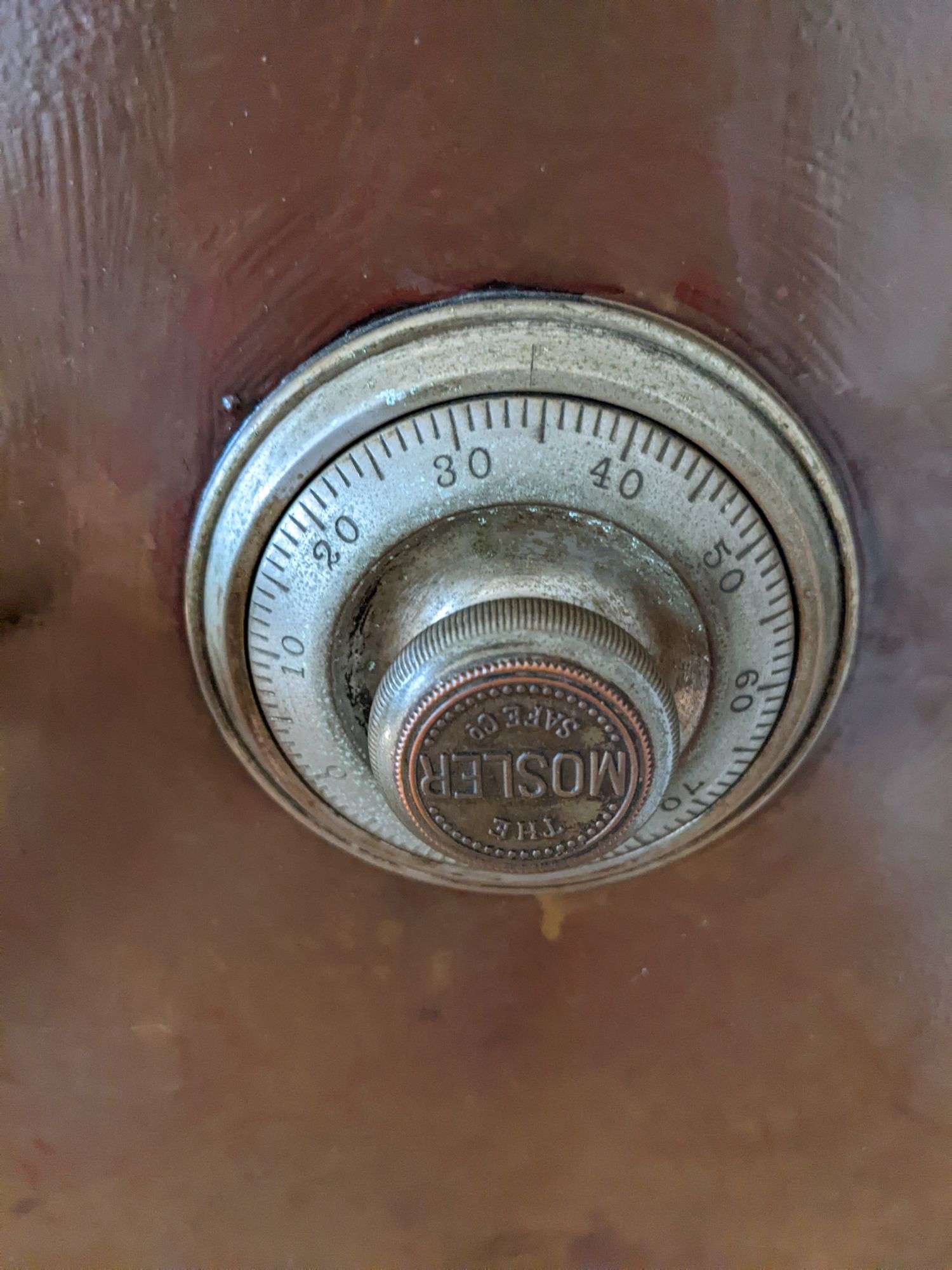Vintage Mosler Safe with combination - South Auction