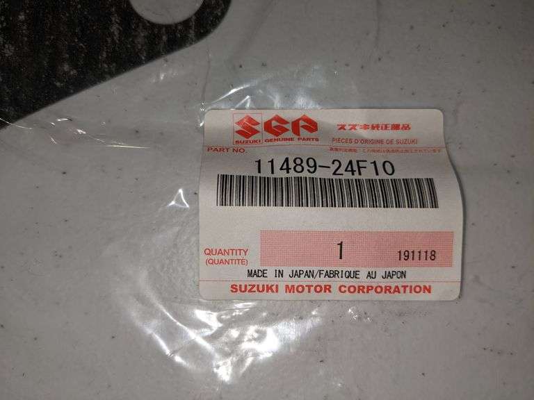 Suzuki Motorcycle Parts South Auction