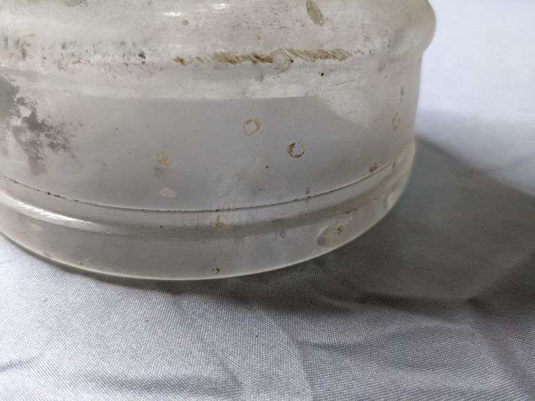 Vintage Glass Pine Tar Turpentine Cup South Auction