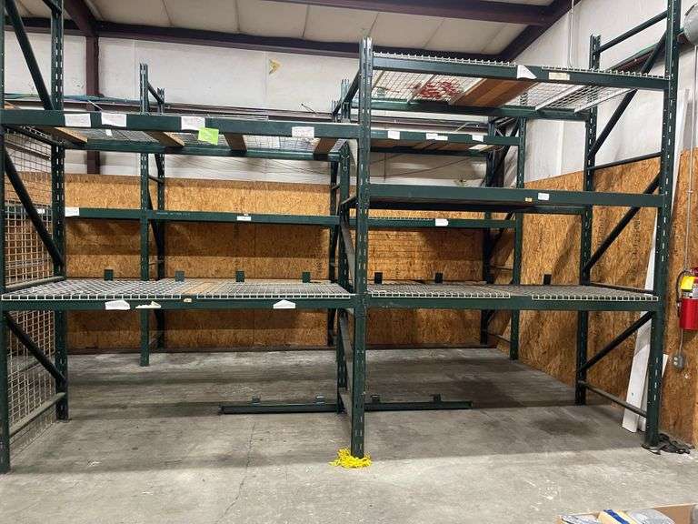 2 Large Metal Pallet Racks - South Auction