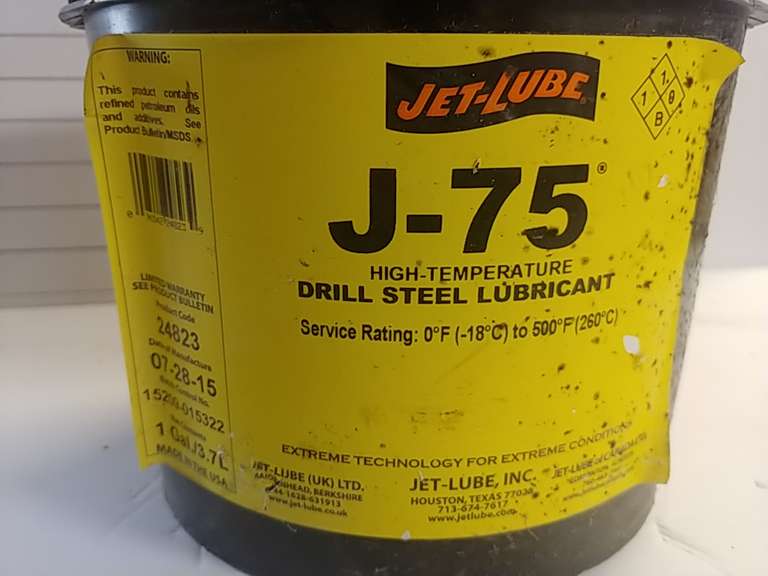 Drill Steel Lubricant Trice Auctions