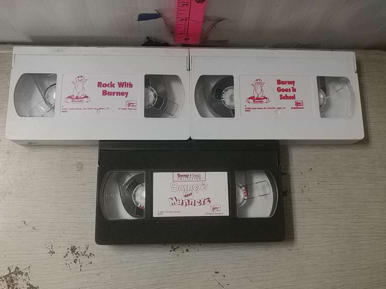 Collectible McDonald's Cups, Barney VHS Tapes Trice Auctions