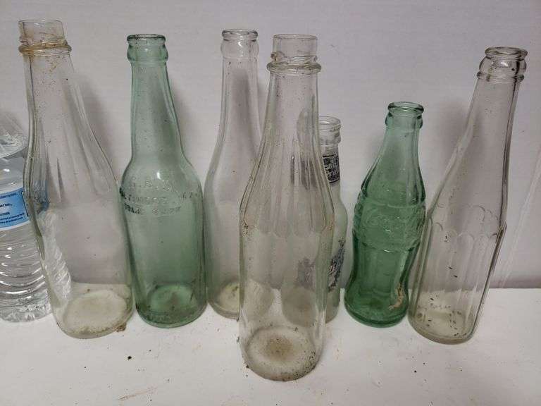 Vintage Glass Bottles Miller, CocaCola, GBS Baltimore Trice Auctions