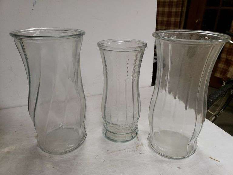 Glass Flower Vases Trice Auctions