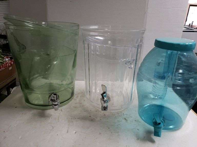 Large Plastic Drink Dispensers Trice Auctions