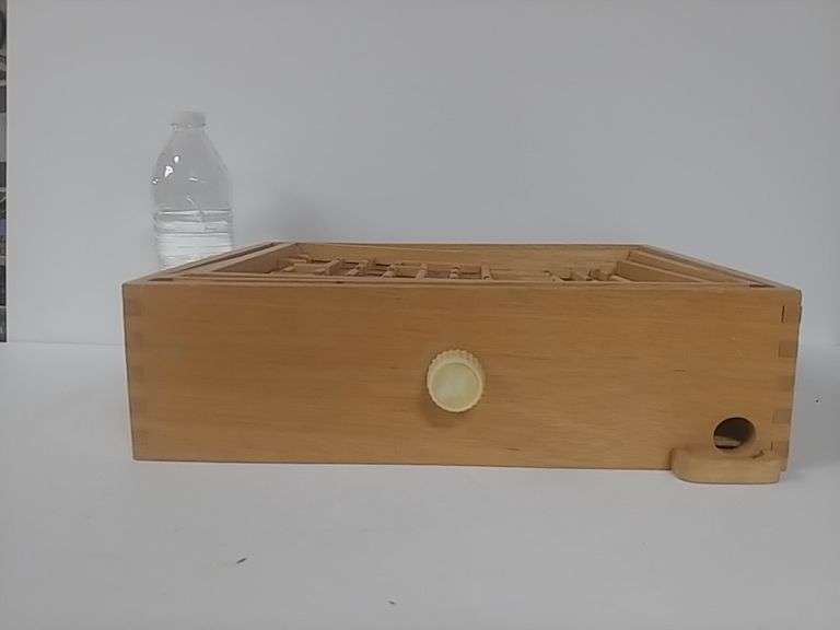 Wooden Marble Maze Game Trice Auctions