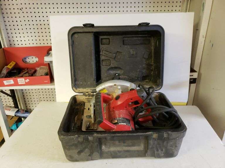 Craftsman Circular Saw With Box Case Trice Auctions