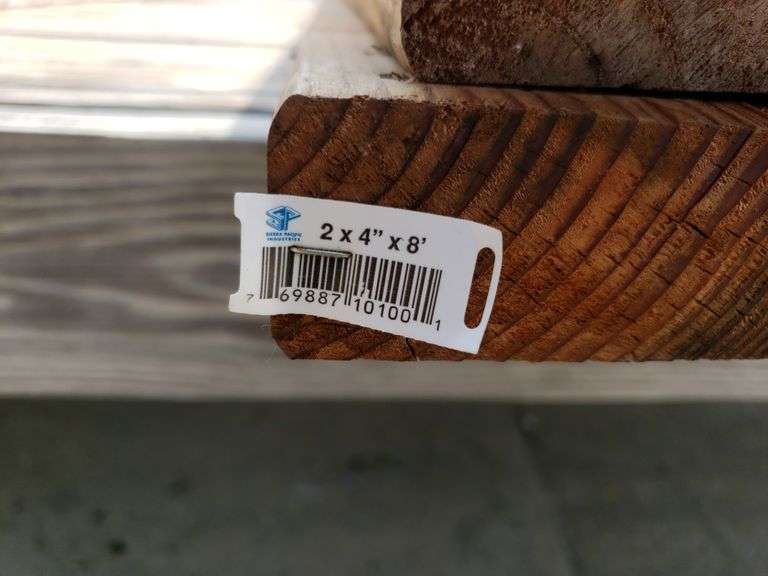 Stack Of 2"x4"x8' Studs Trice Auctions