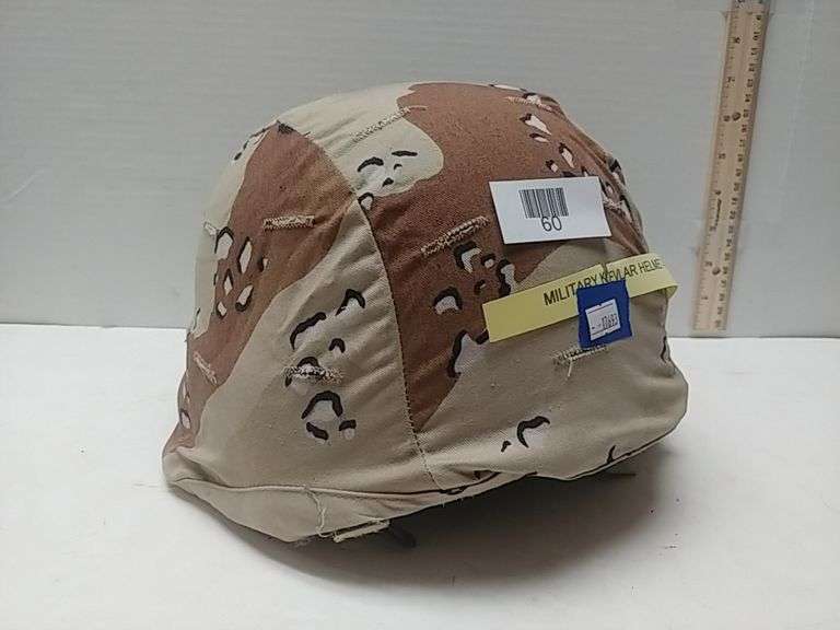 Military Kevlar Helmet Large Trice Auctions