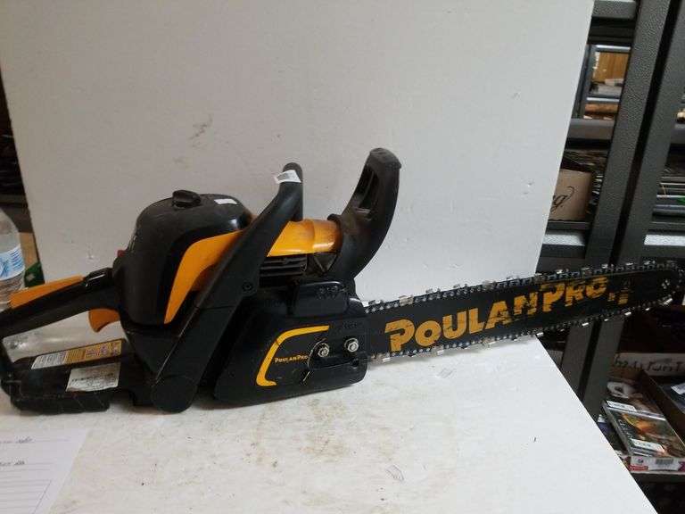Poulan Pro Chainsaw Trice Auctions