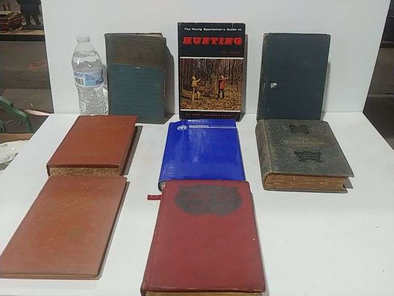 Eight Miscellaneous Vintage Books Trice Auctions