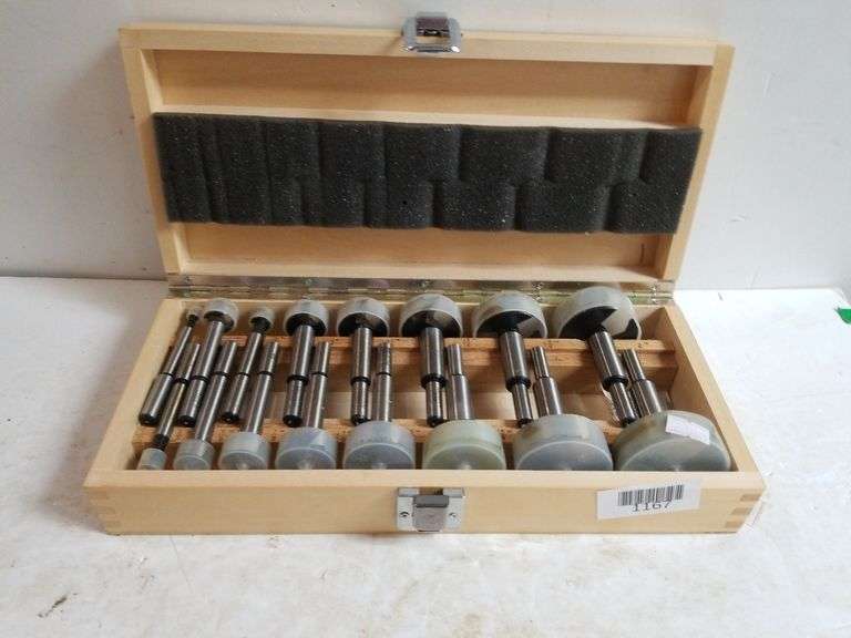 Drill Master 16pc Forstner Bit Set Trice Auctions