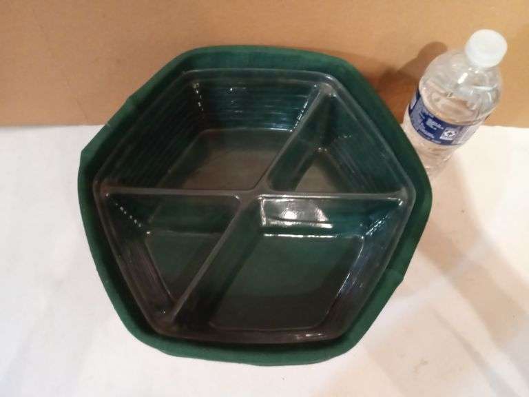 Longaberger Large Picnic Basket Hexagon 1997 Trice Auctions