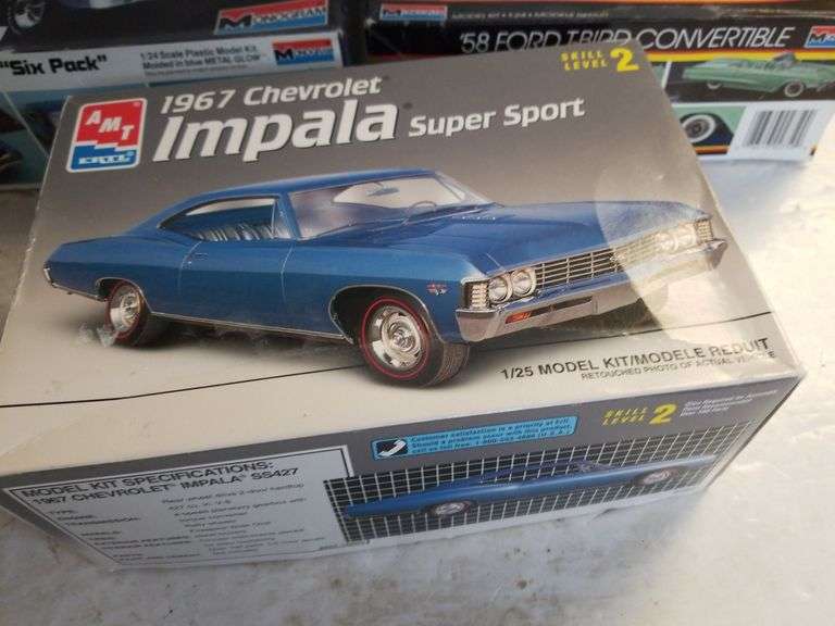 Vintage Model Car Kits Trice Auctions