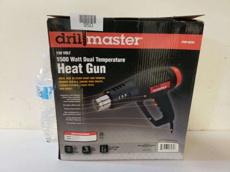 Drill Master Heat Gun. Trice Auctions