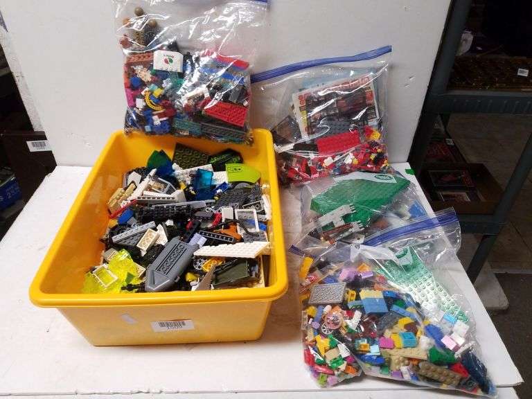 assorted lego blocks
