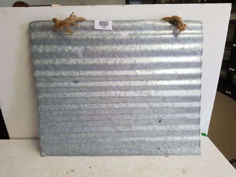 Galvanized Tin Sheet Trice Auctions